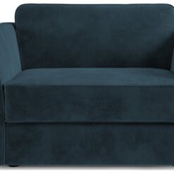 Jay-Be Elegance Velvet Cuddle Chair Sofa Bed - Ink Blue