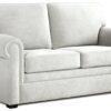 Jay-Be Heritage Fabric 2 Seater Sofa Bed - Light Grey