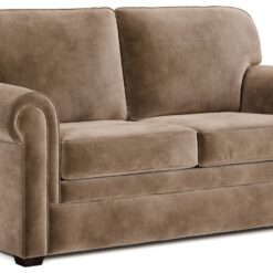 Jay-Be Heritage Velvet 2 Seater Sofa Bed - Beige