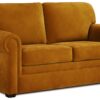 Jay-Be Heritage Velvet 2 Seater Sofa Bed - Gold