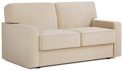 Jay-Be Linea Fabric 2 Seater Sofa Bed - Cream