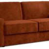 Jay-Be Linea Fabric 3 Seater Sofa Bed - Orange