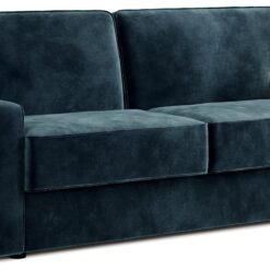 Jay-Be Linea Velvet 3 Seater Sofa Bed - Ink Blue