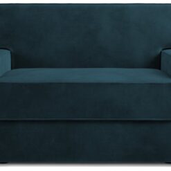 Jay-Be Linea Velvet Cuddle Chair Sofa Bed - Ink Blue