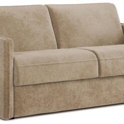 Jay-Be Slim Fabric 3 Seater Sofa Bed - Stone