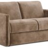 Jay-Be Slim Velvet 2 Seater Sofa Bed - Beige