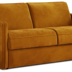 Jay-Be Slim Velvet 3 Seater Sofa Bed - Gold