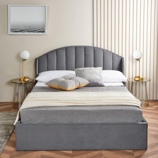 Ketrina Upholstered Storage Bed with Mattress