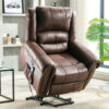 Large Power Lift Recliner Chairs with Massage and Heat for Elderly Big People, Massage Chair