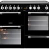 Leisure CK100C210K 100cm Double Electric Range Cooker-Black