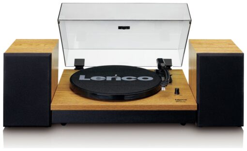 Lenco LS-300WD Belt-Drive Turntable With Bluetooth - Oak