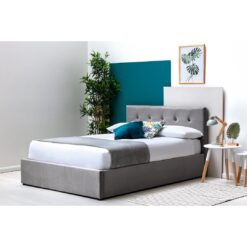 Litzy Upholstered Bed Frame with Mattress