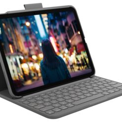 Logitech Slim Folio iPad 10th Gen Case - Grey