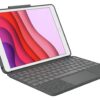 Logitech iPad (7th Gen) Combo Touch Trackpad Case - Grey