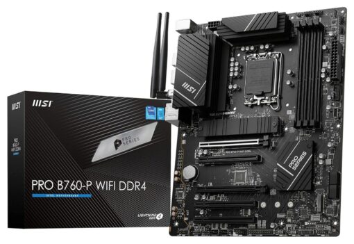 MSI 1700 Pro Intel B760-P DDR4 II WiFi Motherboard