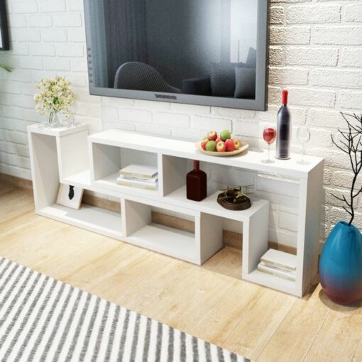 Melle L-Shaped TV Stand