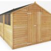 Mercia Wooden 10 x 8ft Overlap Garden Shed