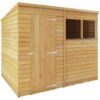 Mercia Wooden Overlap Pent Garden Shed - 8 x 6ft