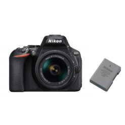 Nikon D5600 Kit Af-P 18-55Mm F3.5-5.6G Vr + En-El14A Battery