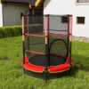 Outdoor Trampoline with High Enclosure Net