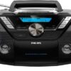 Philips AZB798 Boombox Bluetooth CD Cassette Player - Black