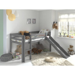 Pino European Single (90 x 200cm) Mid Sleeper Bed by Vipack