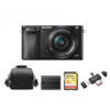 SONY A6000 Black SEL 16-50MM OSS Black+32Gcard+Bag+Battery+Card Reader