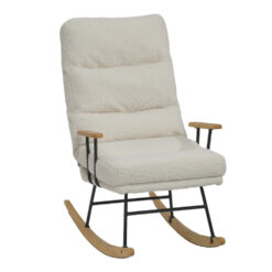 Sherpa Upholstered Adjustable Rocking Chair