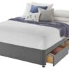 Silentnight Kingsize 4 Drawer Divan Bed Base - Grey