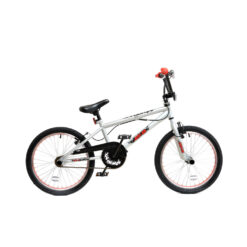 (Silver / Red) XN BMX Freestyle 20" Wheel Kids Bike 2 Colours