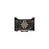 WINMAU Professional Dart Set includes Diamond Plus Bristle Dartboard - Black Cabinet - 2 Sets of Darts - Official Oche Line