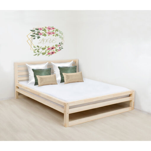 Wooden Bed With Headboard DELUXE