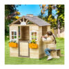 Wooden Kids Playhouse Outdoor Children Playcentre Garden Cottage Wendy House