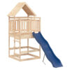 (solid pinewood) vidaXL Outdoor Playset Playhouse Play Tower Playground Set Solid Wood Pine