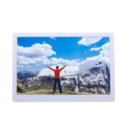 (15 Inch White) Digital Photo Frame Picture Video Playback Digital Picture Frames