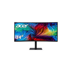 ACER CZ342CUR Wide Quad HD 34" Curved VA LCD Monitor - Black