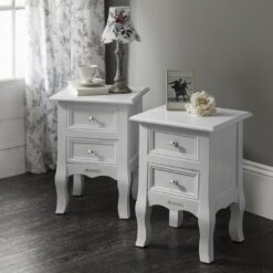 Adira 2 Drawer Bedside Table