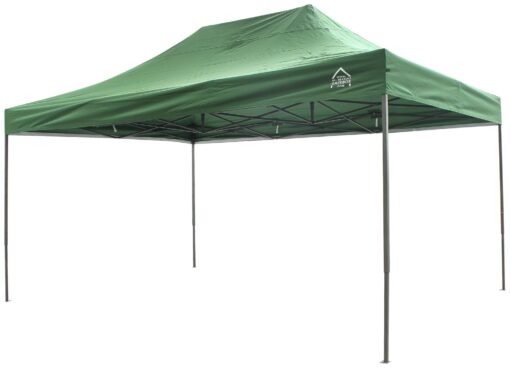 All Seasons 3m x 4.5m Pop Up Garden Gazebo - Green