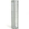 Argos Home 1 Door Glass Display Cabinet - Silver