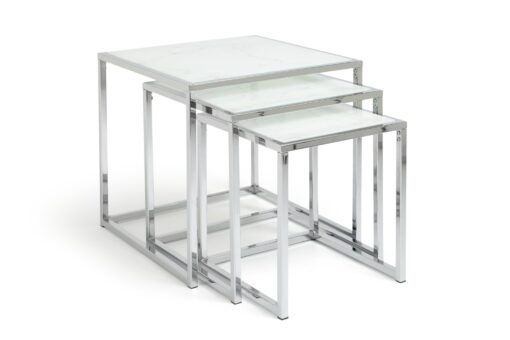 Argos Home Boutique Nest of 3 Tables - Marble Effect