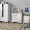 Argos Home Kids Scandinavia 3 Pc 2 Door Wardrobe Set-White