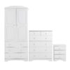 Argos Home Nordic 3 Piece 2 Door Wardrobe Set - White