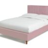 Argos Home Pandora Double Velvet Bed Frame - Blush Pink