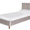 Argos Home Pandora Single Velvet Bed Frame - Grey