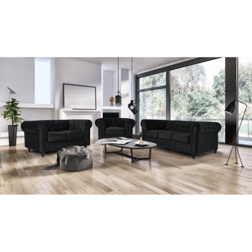 Asya 3 - Piece Living Room Set