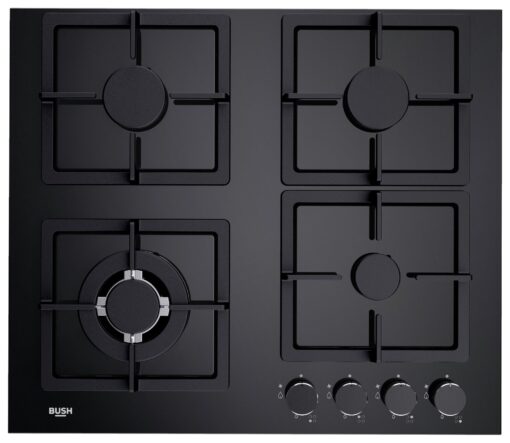 Bush BGOGH60 60cm Gas Hob - Black