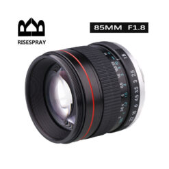 (Canon EF) 85mm F1.8 Full Frame Manual Focus Prime Lens for CANON Nikon D300 D3100 D3200 D850 D810 D800 D780 D750 D700 D610 D500