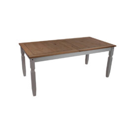 Corona Grey Wax 6'' Dining Table