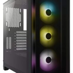 Corsair iCUE 4000X RGB Mid Tower Computer Case - Black