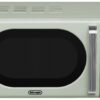 De'Longhi Argento Flora 800W Standard Microwave - Sage Green